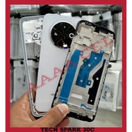 Full set backdor casing + bezel + lcd base frame tecno spark 30C