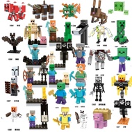 ∏ icf630 เข้ากันได้กับ LEGO Minecraft Slime Raider Guardian Bat Raider Minifigure Building Brick Toy