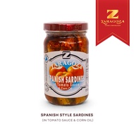 ☏ZARAGOZA Spanish Style Sardines in Tomato Sauce &amp; Corn Oil