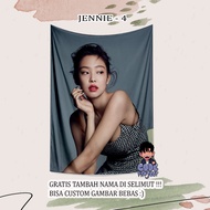 Korea blackpink BLANKET - jennie blackpink - character blanket - blackpink - custom blackpink blanke