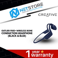 CREATIVE OUTLIER FREE PRO+ BONE CONDUCTION HEADPHONES - (BLACK & BLUE | ORANGE & BLUE)