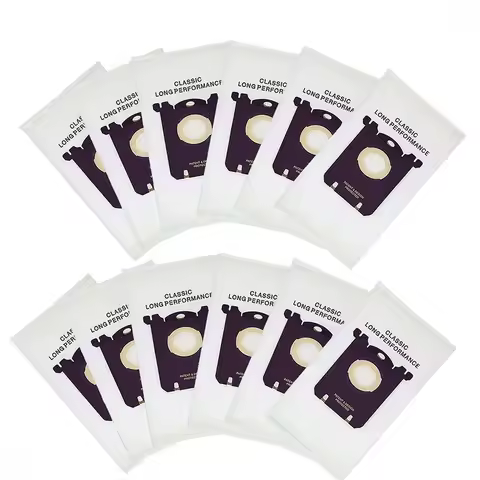 Dust Bag for Electrolux E201B for Philips FC8021 GR201 AEG for S-Bag FC9049 HR8500 FC9150 Replace