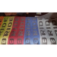 Striped bride seat cloth