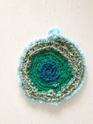 編織/花花洗碗布