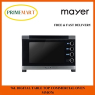 MAYER MMO76 76L DIGITAL TABLE TOP COMMERCIAL OVEN - 1 YEAR MAYER WARRANTY + FREE DELIVERY