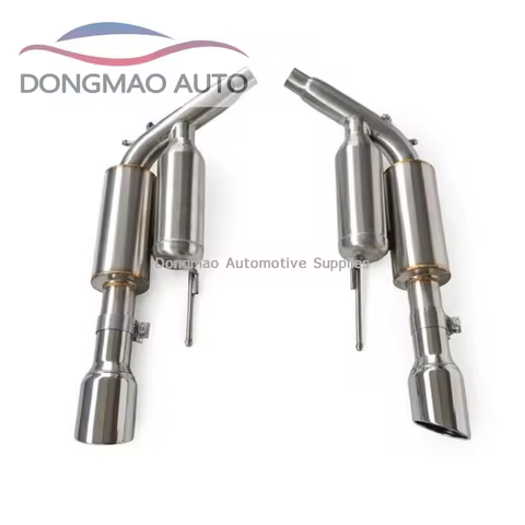 for Infiniti G25 G35 G37 four door 2002-2015, with sports car sound wave dual resonator exhaust tail
