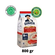 Quaker Oat Quick Cook 800gr Biru / Quaker Oat Instant Oatmeal 800gr Merah