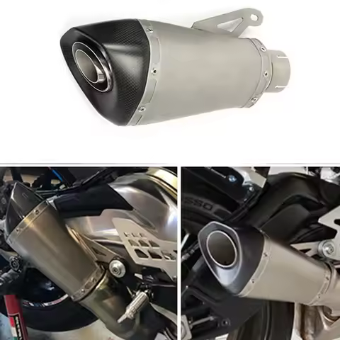 S1000RR S1000R Slip-on Exhaust Motorcycle Muffler Escape Moto movable DB Killer Laser For BMW S1000R