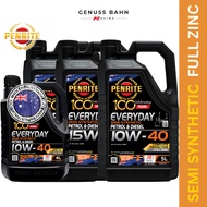 PENRITE Everyday Semi Synthetic Petrol & Diesel Engine Oil (10w30/10w40/15w40 - 5L/4L)