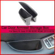 2pcs Lot Car Armrest Box Door Handle Storage Glove Box For Mercedes Benz B class B180 B200 W246 2012