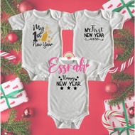 New year onesie ( infant onesie / baby onesie new year onesie for infant new year outfit infant )