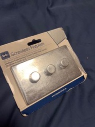British General BG INTELLIGENT TRIPLE DIMMER SWITCH (2-way on/ off) chrome