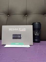 剛剛10月中買 香港行貨一年保養 全套有盒 LAOWA 180 180mm F4.5 f/4.5 1.5X 超微距APO鏡頭 自動對焦 Auto Focus Nikon Z Mount Z8 Z9 Z