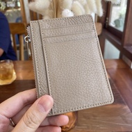 [หนังวัวแท้ 100%] Silm Wallet กระเป๋าสตางค์ ใบสั้น กระเป๋าใส่บัตร ใส่ตังค์ใส่เหรียญ ขยายข้าง Card Holder S9-92