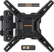 Perlegear UL Listed Full Motion TV Mount for Most 26β60 inch Flat or Curved TVs up to 82 lbs, Wall B