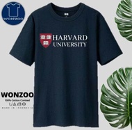 KAOS HARVARD UNIVERSITY - T-SHIRT UNIVERSITY HARVARD PREMIUM QUALITY
