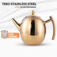 Kashi Kettle Hot Water Kettle Tea Coffee Water Kettle 1.5L with Filter