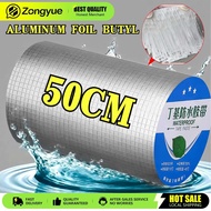 50cm Waterproof Tape For Roof Aluminum Foil Butyl Waterproof Tape For Roof Leak Roof Sealant Wall Cr