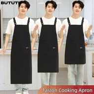 BUTUTU Cooking Apron, Waterproof Extra-long Strap Apron,  Anti-fouling Adjustable Strap Taslon Mater
