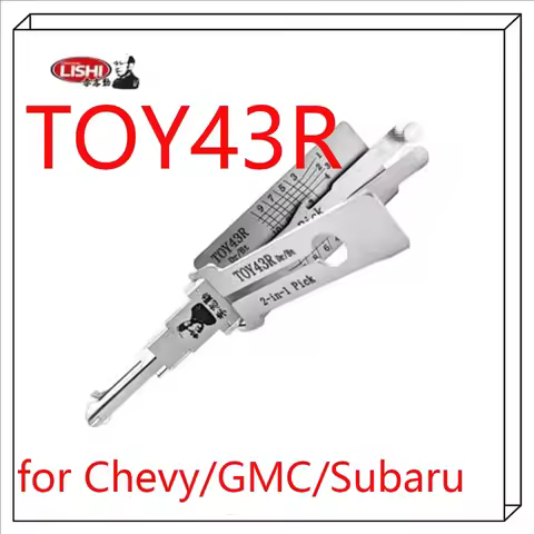 2026 NEW Lishi 2-in-1 Pick/Decoder for Chevy/GMC/Subaru B108/B110/TOY43R—DOOR/TRUNK LOCKSMITH TOOL