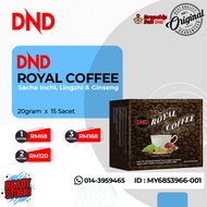 DND ROYAL COFFEE ( SACHA INCHI + GINSENG + LINGZHI ) DR NOORDIN DARUS