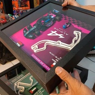 FRAME f1 3D LASER CUTING ACRYLIC FRAME f1 3d mclaren ferrari legof1 PTD