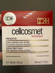 Cellcosmet Switzerland Cellular Night Cream 50ml✨低過三折