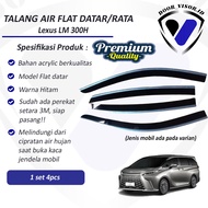 Lexus LM 300H car water gutter, Premium Quality flat model