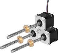 YEJMKJ 3 Pack Nema 17 Stepper Motor TR8x8 210mm with T8 Lead Screw 2 Phase 1.8βΒ°β High Torque 0.44Nm