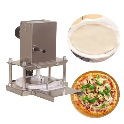Electric Pizza Dough Press Machine Tortilla Press Machine Home Pizza Pastry Pressing Machine Flour D