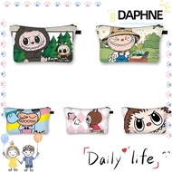 DAPHNE Labubu Pencil Bag, Large Capacity Cute Cartoon Pencil Cases, Fashion Stationery Box