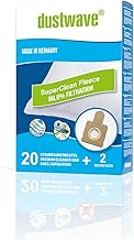 Dustwave® 20 Vacuum Cleaner Bags for Hoover BV71_BV00... BV71_99 Brave - Highly Efficient, Multilaye