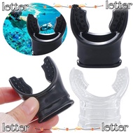 LETTER 1Pcs Diving Mouthpiece, Underwater Diving Lightweight Snorkel Regulator, Soft Silicone Dive B