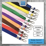 Lanyards for ID Badge Holder Durable Lanyard Strap with Stainless Metal Swivel Hook 证件工作卡挂绳 Lanyard 