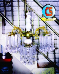 lampu hias kristal cabang 3 ,, lampu gantung , lampu hias gantung ,, lampu plafon , lampu langit-langit , lampu hias ruang tamu , lampu hias masjid , lampu hias kamar tidur , lampu cafe