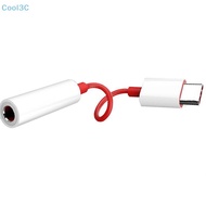 Cool3C Oril Oneplus 10 9 8 7T Pro 7 9R 8T Nord 2 5G USB Type C To 3 5MM Headphone Ja Adapter Audio A