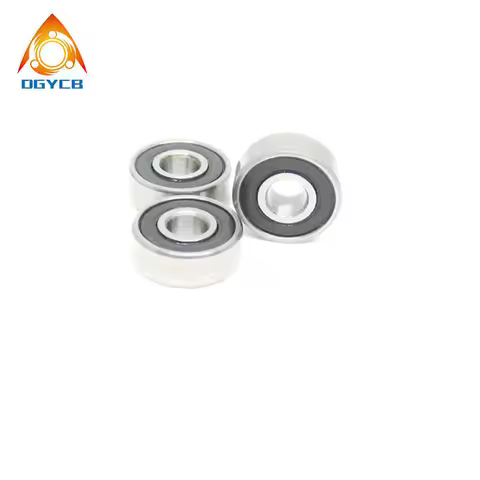 10pcs S693RS Bearing 3x8x4 693RS Stainless Steel Bearing S693 2RS Deep Groove Ball Bearing 3*8*4 694