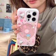 For iphone Case 16 Pro Max 15 Pro Max 14 Pro Max Half Pack Double Layer - Gemini phone case