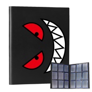 Trading Card Binder, 9 Pockets Card Album Folder, 360 Side Loading Pocket Binder for Sports&Game Car