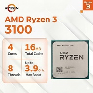 AMD Ryzen R3-3100 R3-3200G R5-3400G R5-3500X CPU Processor Socket AM4 with free thermal paste