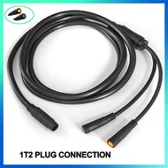 Electric Bicycle Waterproof Cable 1T2/1T4/1T5 Cable Conversion Accessories Controller Light Ebrake T