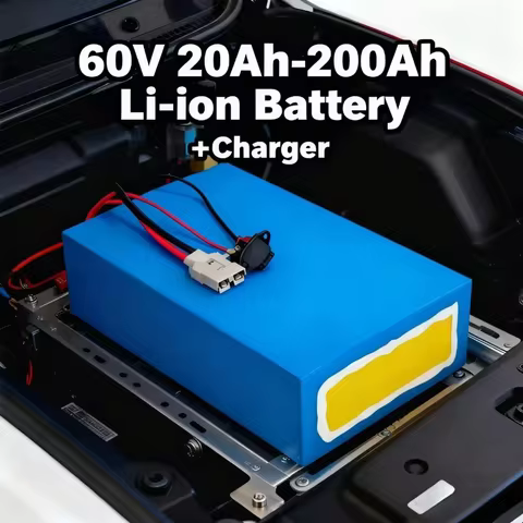 Rechargeable 60V 17S Lithium Ion Battery、High Capacity 60V Li-ion Battery20Ah-200Ah for Tricycle & M