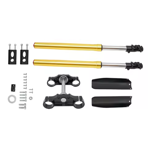 110cc 125cc Apollo 45/48mm Front Forks Shock Triple Tree Clamp For Dirt Pit Bike