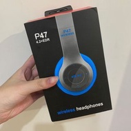wireless P47全新頭戴式重低音藍芽耳機