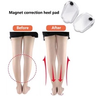 1 Pair Magnet Silicon Orthopedic Insole Foot Care Pad Tool For Men Women Health Care O/X Type Leg Knee Varus Correction Heel Pad Shoes Accessories