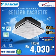 Daikin R32 REVO Premium Ceiling Cassette Non Inverter FCFV-A Series With WIFI Smart Control & PM2.5 