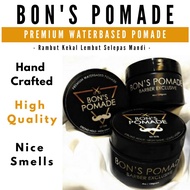 BON'S POMADE-HANDCRAFTED PREMIUM QUALITY-Pomade Rambut Lelaki