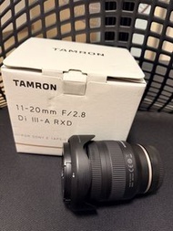 Tamron 11-20mm F/2.8 Di III-A RXD Lens