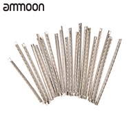 [ammoon]Guitar Fret Wires 21 Frets Stainless Steel Fretwire 2.9mm Crown Width for Bass Guitar
