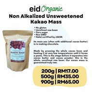 Eid Organic : NON-ALKALIZED UNSWEETENED CACAO MASS (Kakao MASS)